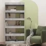 Shelf/divider in gray concrete engineered wood 80x30x166 cm by vidaXL, Bookcases and shelves - Ref: Foro24-811722, Price: 65,...