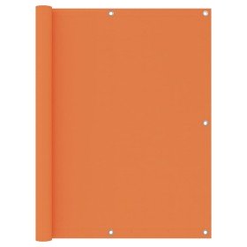 Toldo para balcón de tela oxford naranja 120x600 cm