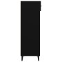 Mueble zapatero de madera contrachapada negro 60x35x105 cm by vidaXL, Shoe racks and shoe organizers - Ref: Foro24-812790, Pr...