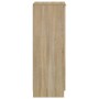 Mueble zapatero madera contrachapada roble Sonoma 30x35x100 cm de vidaXL, Zapateros y organizadores de calzado - Ref: Foro24-...