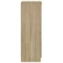 Mueble zapatero madera contrachapada roble Sonoma 30x35x100 cm de vidaXL, Zapateros y organizadores de calzado - Ref: Foro24-...