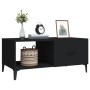 Couchtisch aus Sperrholz schwarz 90x50x40 cm von vidaXL, Couchtisch - Ref: Foro24-812664, Preis: 64,61 €, Rabatt: %