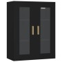 Schwarzer Hängewandschrank 69,5x34x90 cm von vidaXL, Sideboards - Ref: Foro24-812277, Preis: 75,84 €, Rabatt: %