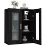 Schwarzer Hängewandschrank 69,5x34x90 cm von vidaXL, Sideboards - Ref: Foro24-812277, Preis: 75,84 €, Rabatt: %