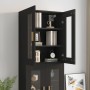 Schwarzer Hängewandschrank 69,5x34x90 cm von vidaXL, Sideboards - Ref: Foro24-812277, Preis: 75,84 €, Rabatt: %