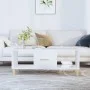Couchtisch aus weißem Sperrholz, 102 x 50 x 40 cm von vidaXL, Couchtisch - Ref: Foro24-812690, Preis: 62,96 €, Rabatt: %