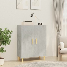 Concrete gray plywood sideboard 70x34x90 cm by vidaXL, Sideboards - Ref: Foro24-812100, Price: 67,07 €, Discount: %