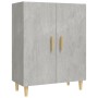 Aparador de madera contrachapada gris hormigón 70x34x90 cm de vidaXL, Aparadores - Ref: Foro24-812100, Precio: 66,99 €, Descu...