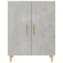 Aparador de madera contrachapada gris hormigón 70x34x90 cm de vidaXL, Aparadores - Ref: Foro24-812100, Precio: 66,26 €, Descu...