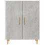 Aparador de madera contrachapada gris hormigón 70x34x90 cm de vidaXL, Aparadores - Ref: Foro24-812100, Precio: 66,99 €, Descu...