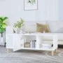 Couchtisch aus weißem Sperrholz, 102 x 50 x 40 cm von vidaXL, Couchtisch - Ref: Foro24-812690, Preis: 62,96 €, Rabatt: %
