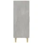 Concrete gray plywood sideboard 70x34x90 cm by vidaXL, Sideboards - Ref: Foro24-812100, Price: 66,15 €, Discount: %