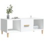 Couchtisch aus weißem Sperrholz, 102 x 50 x 40 cm von vidaXL, Couchtisch - Ref: Foro24-812690, Preis: 63,73 €, Rabatt: %