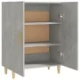 Aparador de madera contrachapada gris hormigón 70x34x90 cm de vidaXL, Aparadores - Ref: Foro24-812100, Precio: 66,26 €, Descu...