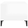 Couchtisch aus glänzend weißem Sperrholz, 90 x 50 x 40 cm von vidaXL, Couchtisch - Ref: Foro24-812669, Preis: 46,48 €, Rabatt: %