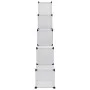 Estantería cubos 15 compartimentos y puertas PP transparente by vidaXL, Shoe racks and shoe organizers - Ref: Foro24-340553, ...