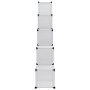 Estantería cubos 15 compartimentos y puertas PP transparente by vidaXL, Shoe racks and shoe organizers - Ref: Foro24-340553, ...