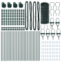 Euro Fence con 13 postes 0.4x50 m Acero Galvanizado Verde de , Paneles de vallas - Ref: Foro24-3350338, Precio: 164,74 €, Des...