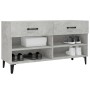 Concrete gray plywood shoe rack furniture 102x35x55 cm by vidaXL, Shoe racks and shoe organizers - Ref: Foro24-812829, Price:...
