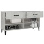 Concrete gray plywood shoe rack furniture 102x35x55 cm by vidaXL, Shoe racks and shoe organizers - Ref: Foro24-812829, Price:...