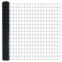 Cerca Euro con 7 postes de 1.5x10 m de acero galvanizado gris | Foro24.es | Tu tienda online para hogar, jardín y más Foro24.es
