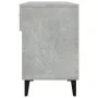 Concrete gray plywood shoe rack furniture 102x35x55 cm by vidaXL, Shoe racks and shoe organizers - Ref: Foro24-812829, Price:...