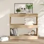 Regal/Raumteiler Sonoma-Eiche Farbe 80x30x72 cm von vidaXL, Bücherregale und Regale - Ref: Foro24-811694, Preis: 55,61 €, Rab...