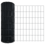 Cerca Euro con 13 postes spike 1x25 m Acero Galvanizado Gris de , Paneles de vallas - Ref: Foro24-3350679, Precio: 220,26 €, ...