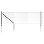 Euro Fence con 13 Púas 0.6x50 m de Acero Galvanizado Gris | Foro24.es | Tu tienda online para hogar, jardín y más Foro24.es