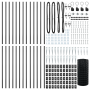 Euro Fence con 13 Púas 0.6x50 m de Acero Galvanizado Gris | Foro24.es | Tu tienda online para hogar, jardín y más Foro24.es