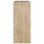 Shelving/space divider Sonoma oak color 80x30x72 cm by vidaXL, Bookcases and shelves - Ref: Foro24-811694, Price: 55,61 €, Di...