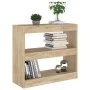 Shelving/space divider Sonoma oak color 80x30x72 cm by vidaXL, Bookcases and shelves - Ref: Foro24-811694, Price: 55,61 €, Di...
