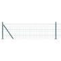 Valla Euro con 7 Postes Flangados 0.6x10 m Acero Galvanizado de , Paneles de vallas - Ref: Foro24-3350818, Precio: 70,45 €, D...