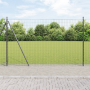 Euro Fence con 7 postes de flanco 1.6x10 m de acero galvanizado | Foro24.es | Tu tienda online para hogar, jardín y más Foro24.es