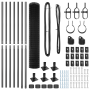 Euro Fence con 7 postes de flanco 1.6x10 m de acero galvanizado | Foro24.es | Tu tienda online para hogar, jardín y más Foro24.es