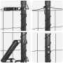 Euro Fence con 7 postes de flanco 1.6x10 m de acero galvanizado | Foro24.es | Tu tienda online para hogar, jardín y más Foro24.es