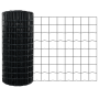 Cerca Euro con 13 Poste Flangados 0.6x50 m Acero Galvanizado | Foro24.es | Tu tienda online para hogar, jardín y más Foro24.es