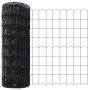 Cerca Euro de con 13 Postes Flanchados 0.6x25 m de Acero Galvanizado de , Paneles de vallas - Ref: Foro24-3350975, Precio: 13...
