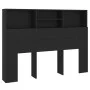 Schwarzes Kopfteilmöbel 140x19x103,5 cm von vidaXL, Kopf- und Fußteile - Ref: Foro24-811863, Preis: 73,86 €, Rabatt: %