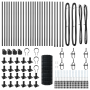 Cerca Euro con 13 Poste Brida 0.4x50 m de Acero Galvanizado de , Paneles de vallas - Ref: Foro24-3350979, Precio: 218,04 €, D...