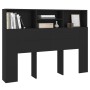 Schwarzes Kopfteilmöbel 140x19x103,5 cm von vidaXL, Kopf- und Fußteile - Ref: Foro24-811863, Preis: 74,90 €, Rabatt: %