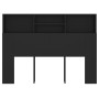 Schwarzes Kopfteilmöbel 140x19x103,5 cm von vidaXL, Kopf- und Fußteile - Ref: Foro24-811863, Preis: 74,90 €, Rabatt: %