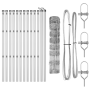 Cerca de Campo 0.8x25 m Acero Galvanizado by , fence panels - Ref: Foro24-3351336, Price: 95,31 €, Discount: %