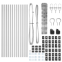 Cerca de Campo 0.8x25 m Acero Galvanizado by , fence panels - Ref: Foro24-3351336, Price: 95,31 €, Discount: %