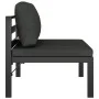 Set of 3-piece sofas with anthracite aluminum cushions by vidaXL, Garden sets - Ref: Foro24-318307, Price: 295,03 €, Discount: %