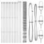 Cerca de Campo 1x25 m de Acero Galvanizado de , Paneles de vallas - Ref: Foro24-3351340, Precio: 113,90 €, Descuento: %