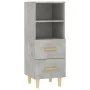 Gray concrete plywood sideboard 34.5x34x90 cm by vidaXL, Sideboards - Ref: Foro24-812361, Price: 56,82 €, Discount: %