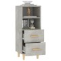 Gray concrete plywood sideboard 34.5x34x90 cm by vidaXL, Sideboards - Ref: Foro24-812361, Price: 57,54 €, Discount: %