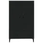 Black engineered wood sideboard 70x31x115 cm by vidaXL, Sideboards - Ref: Foro24-812574, Price: 98,59 €, Discount: %