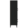 Black engineered wood sideboard 70x31x115 cm by vidaXL, Sideboards - Ref: Foro24-812574, Price: 100,19 €, Discount: %